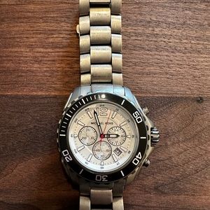 Michael Kors Titanium chronograph watch